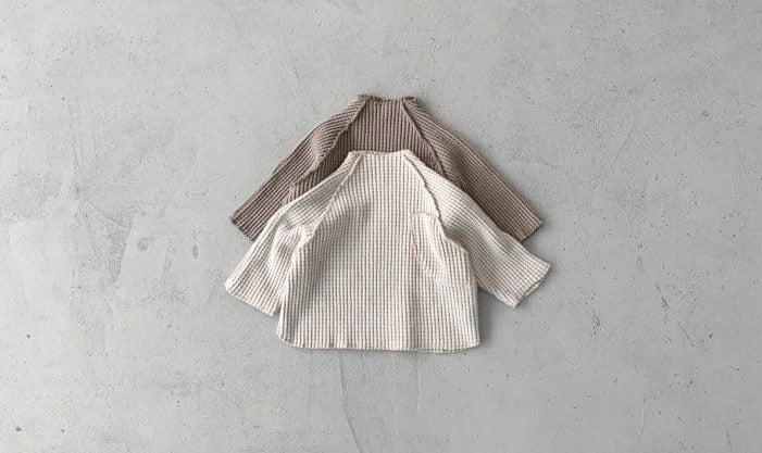 Aspen Waffle Top "MOON"