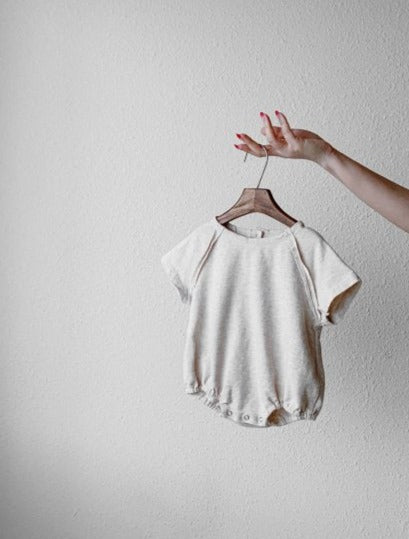 Cove Romper 'Oat'