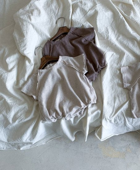Cove Romper 'Oat'