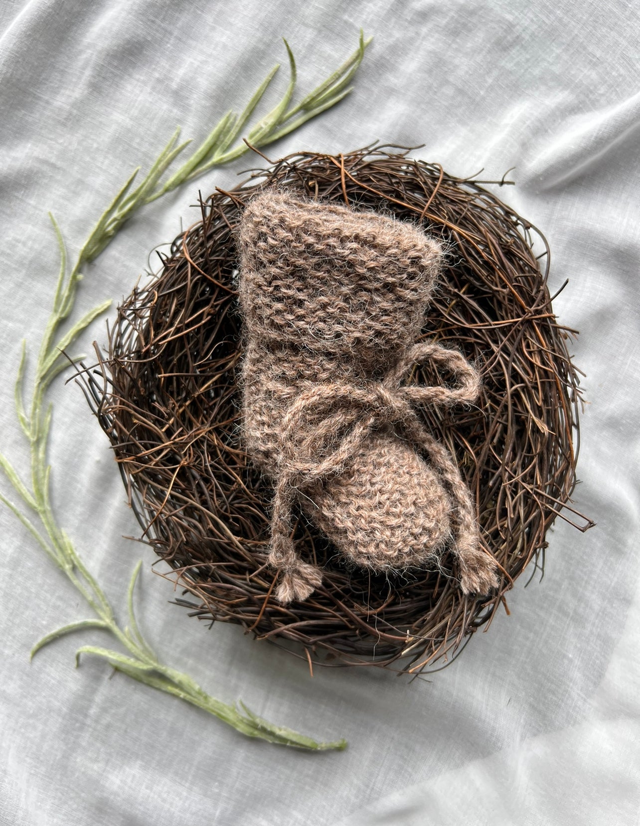 Stormy Knitted Booties 'Coco'