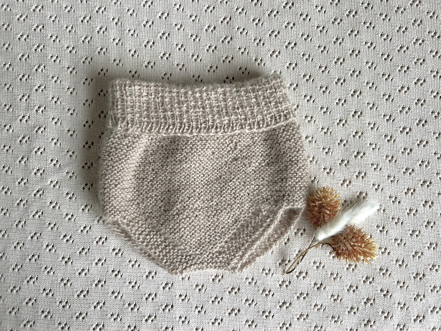 Stormy Knitted Bloomers 'Oatmeal'