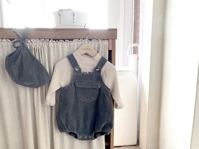 Teddy Cord Romper