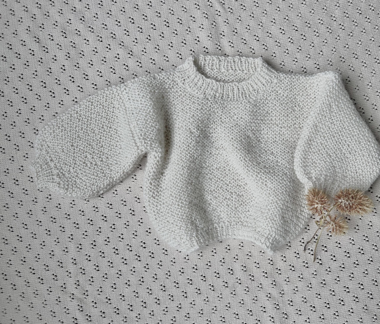 Stormy Knitted Jumper 'Milk'
