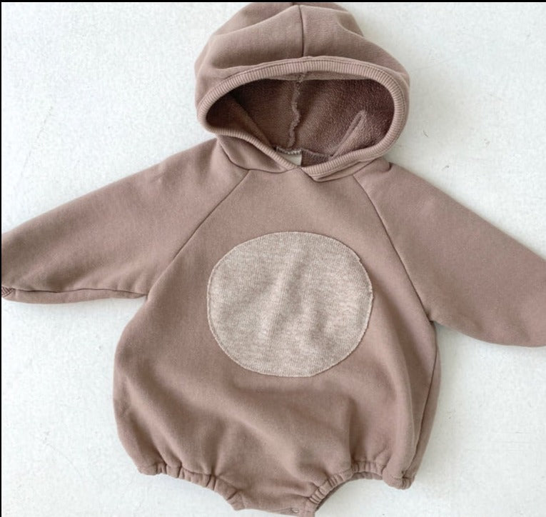 Pebble Hooded Romper