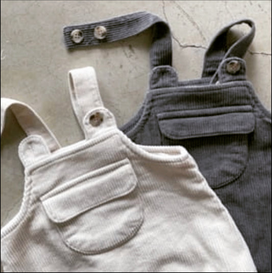 Teddy Cord Romper