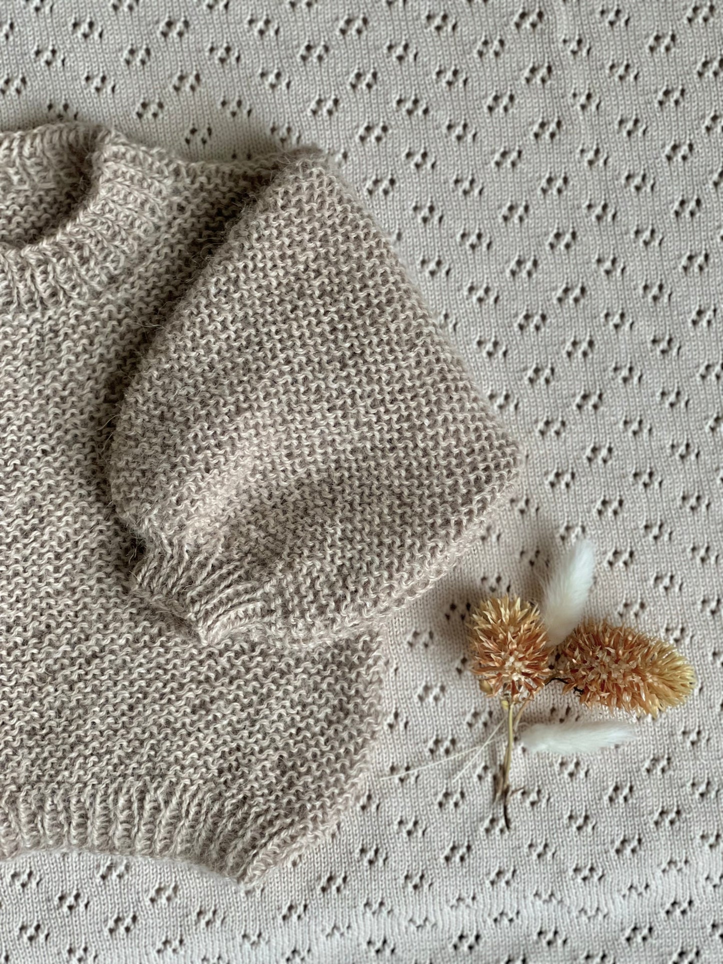 Stormy Knitted Jumper 'Oatmeal'