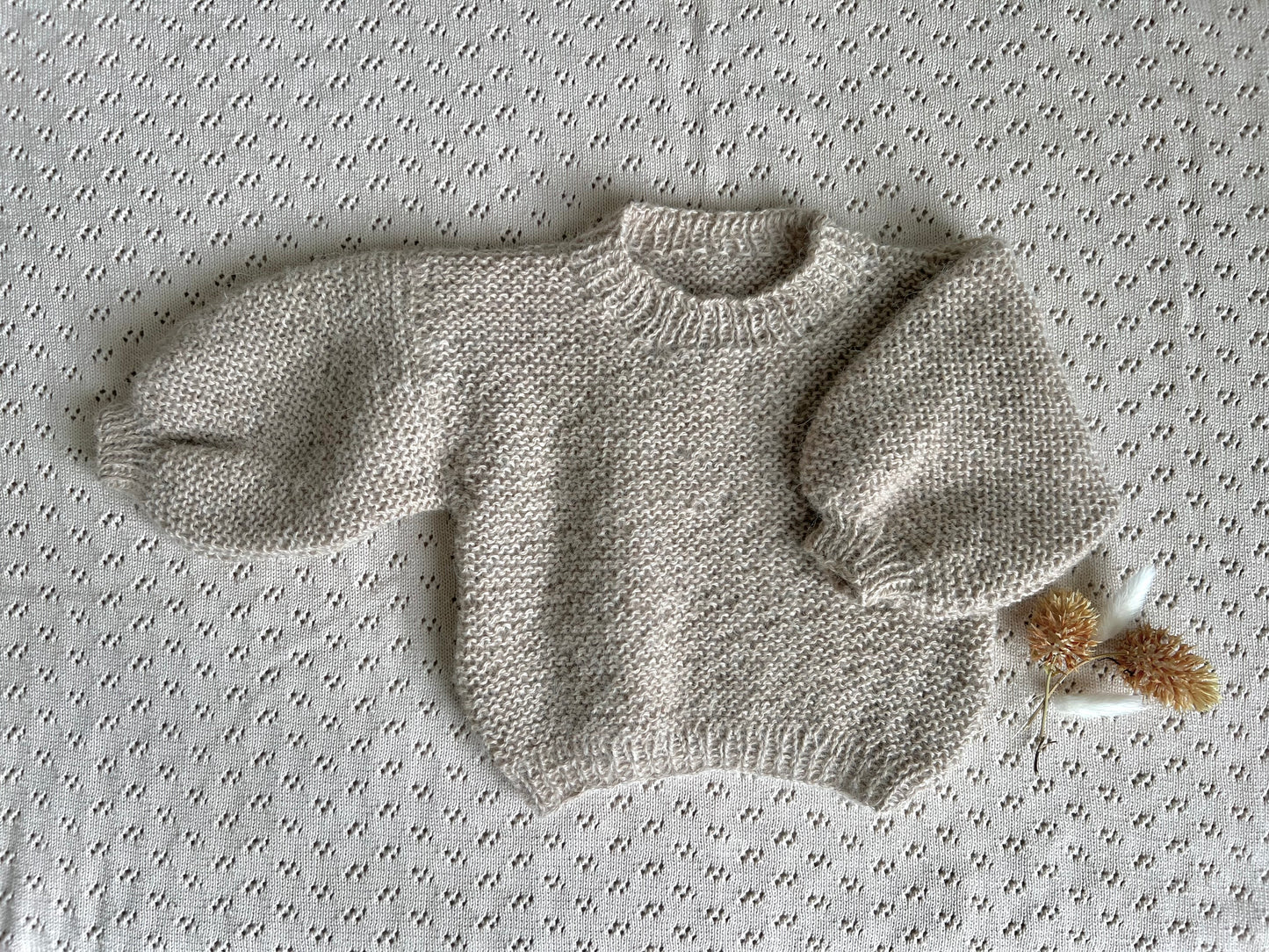 Stormy Knitted Jumper 'Oatmeal'