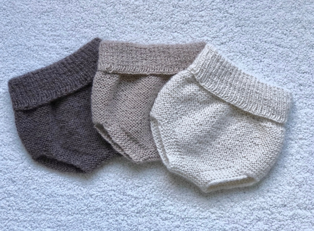 Stormy Knitted Bloomers 'Oatmeal'