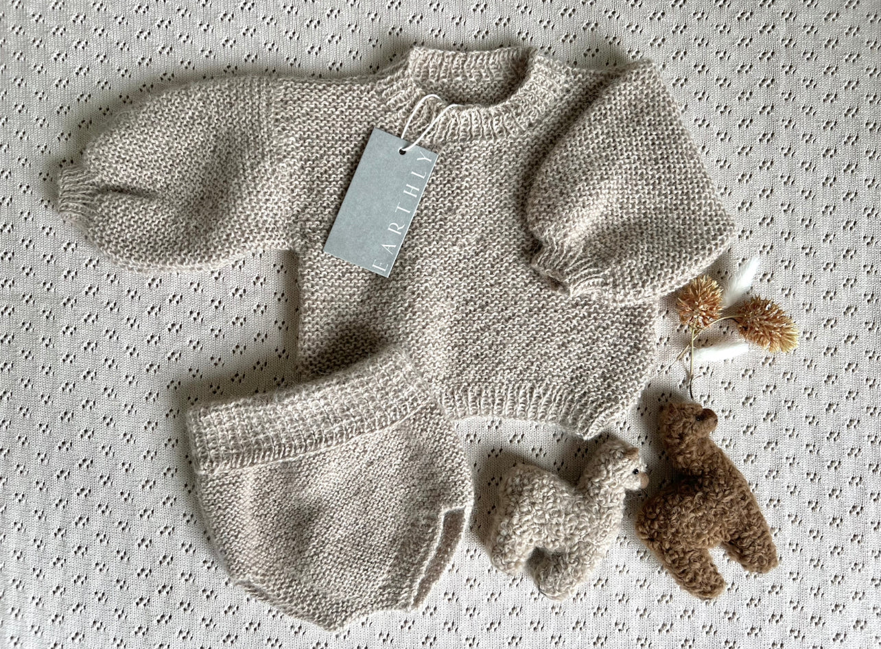 Stormy Knitted Jumper 'Oatmeal'