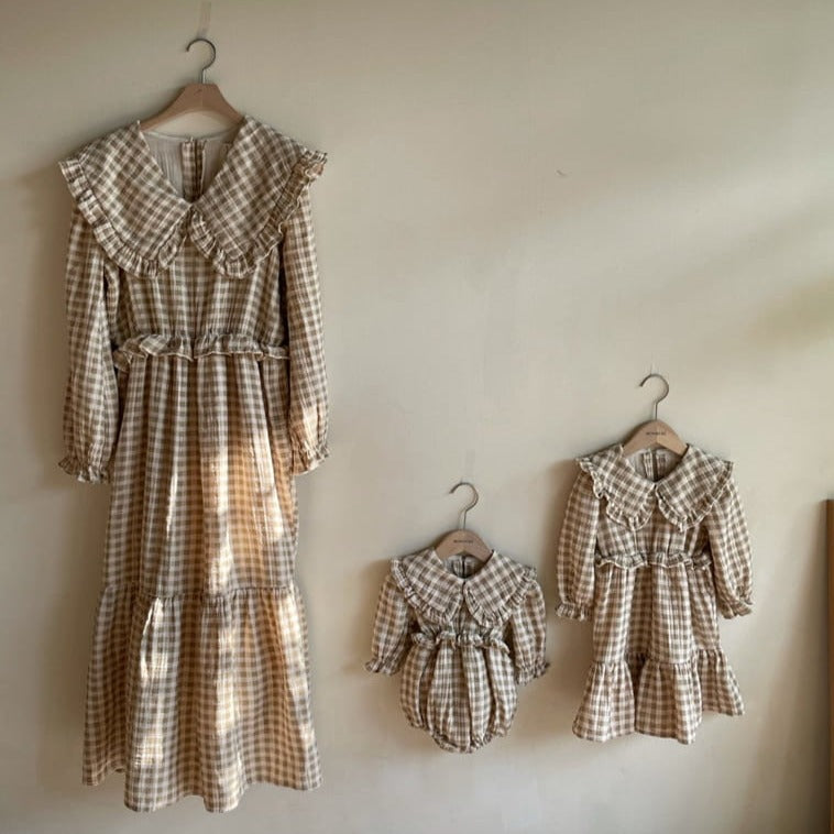 Meadow Gingham Romper