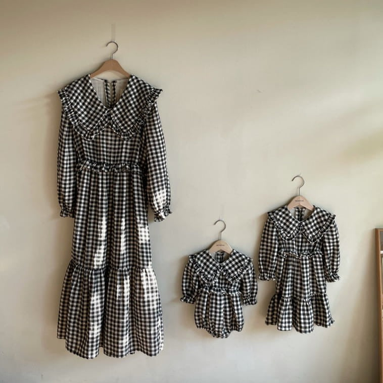 Meadow Gingham Romper