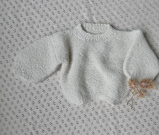 Stormy Knitted Jumper 'Milk'